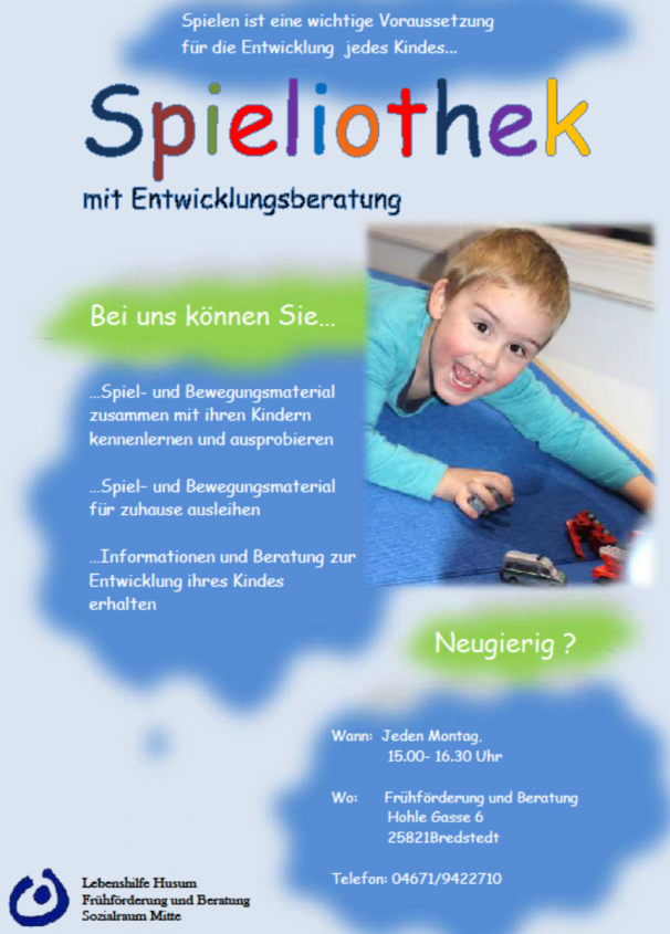 Aushang Spieliothek