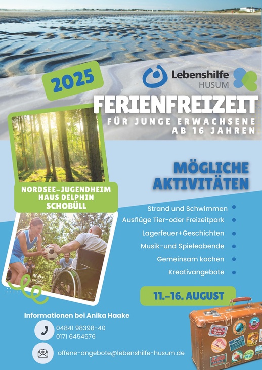 Ankündigung Ferienfreizeit 2025